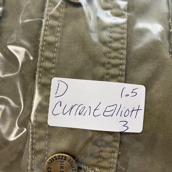Current Elliott Commander Jacket Women Size 3 Large Army Green Military Gorpcore - Picture 14 of 14